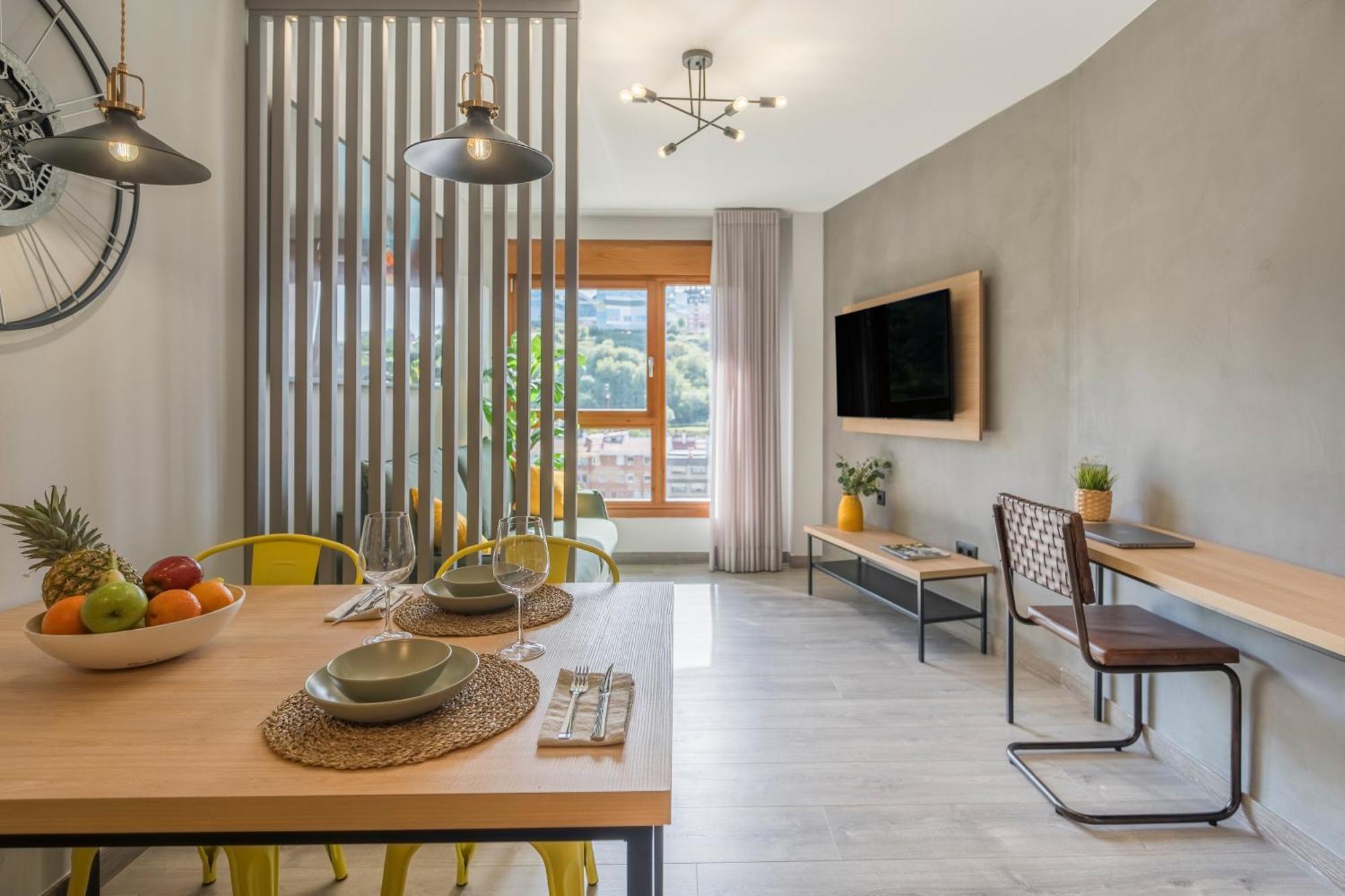 Spirit Apartamentos Atxuri Bilbao Bagian luar foto