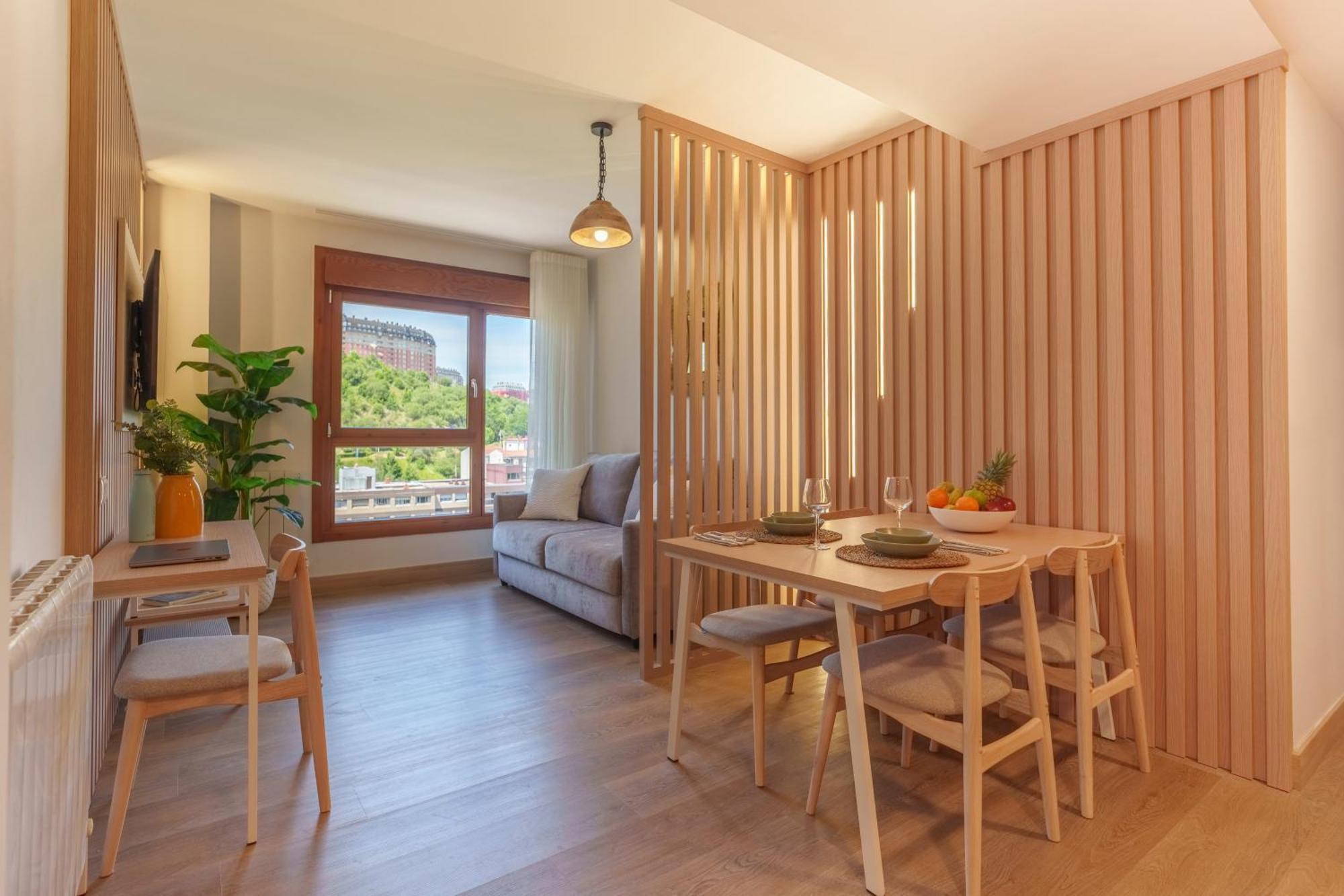 Spirit Apartamentos Atxuri Bilbao Bagian luar foto